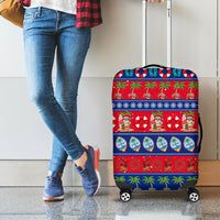 Guam Christmas Luggage Cover Felis Pasgua - Wonder Print Shop