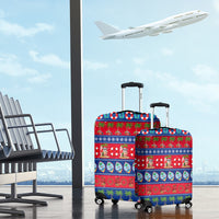Guam Christmas Luggage Cover Felis Pasgua - Wonder Print Shop