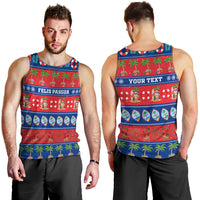 Personalised Guam Christmas Men Tank Top Felis Pasgua - Wonder Print Shop