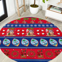 personalised-guam-christmas-round-carpet-felis-pasgua