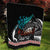 Personalised New Zealand Waka Quilt Aotearoa Maori Silver Fern Pattern - Wonder Print Shop