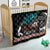 Personalised New Zealand Waka Quilt Aotearoa Maori Silver Fern Pattern - Wonder Print Shop