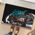 Personalised New Zealand Waka Rubber Doormat Aotearoa Maori Silver Fern Pattern - Wonder Print Shop