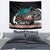 Personalised New Zealand Waka Tapestry Aotearoa Maori Silver Fern Pattern - Wonder Print Shop