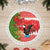 Portugal Christmas Tree Skirt Barcelos Rooster Mix Azulejo Pattern - Feliz Natal - Wonder Print Shop