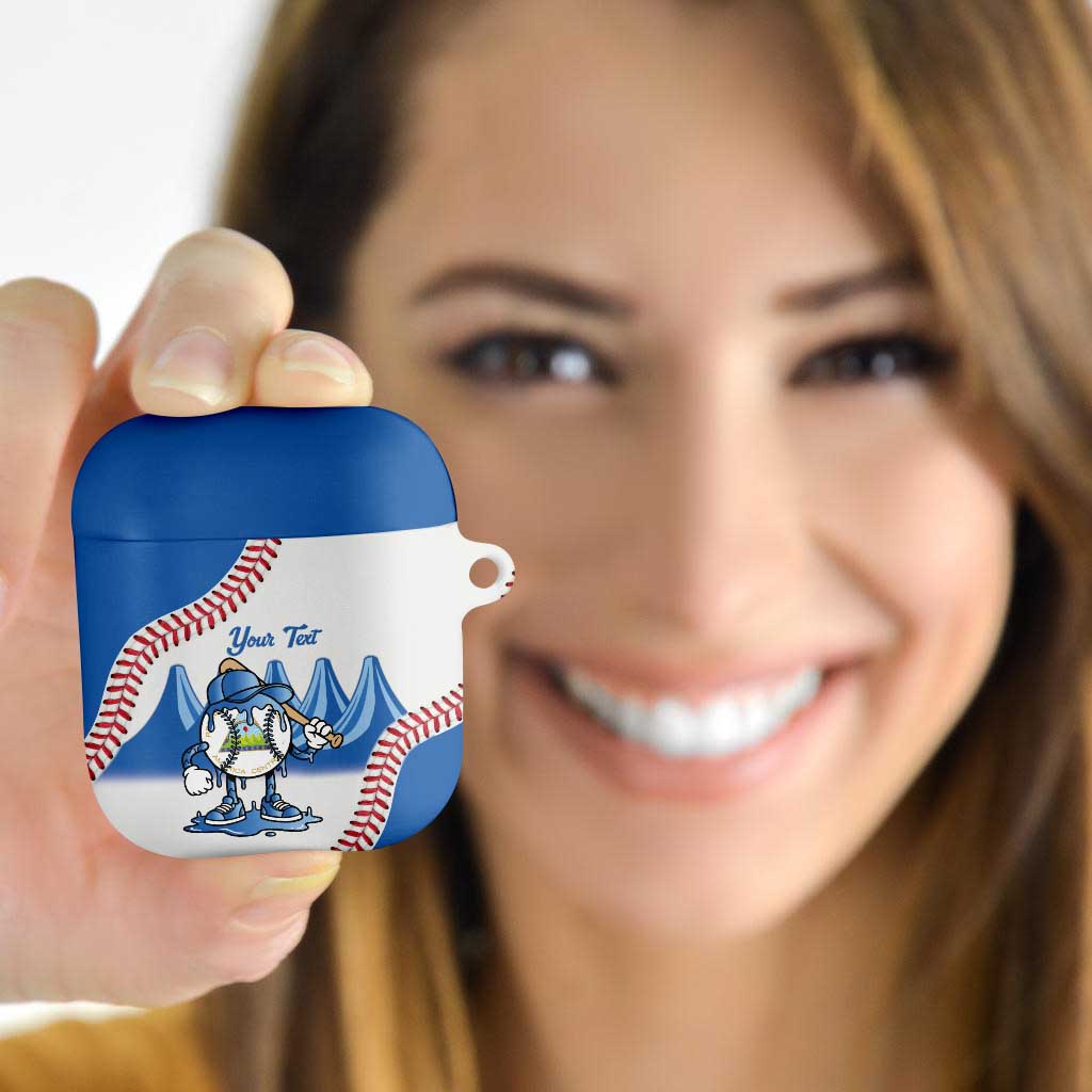 Nicaragua 2026 Baseball AirPods Case Go Champions Drip Style