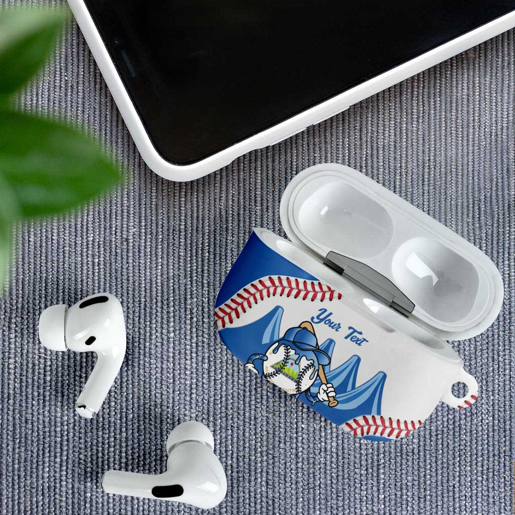 Nicaragua 2026 Baseball AirPods Case Go Champions Drip Style
