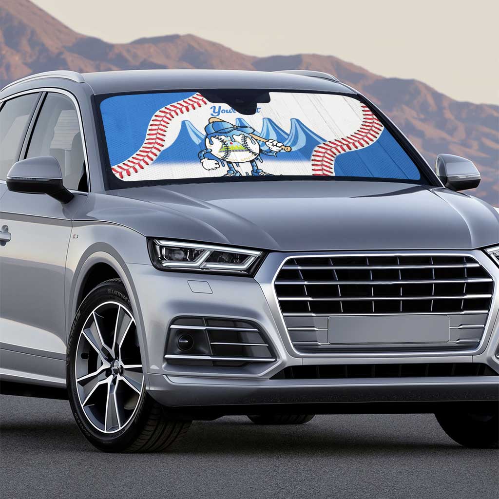 Nicaragua 2026 Baseball Auto Sun Shade Go Champions Drip Style