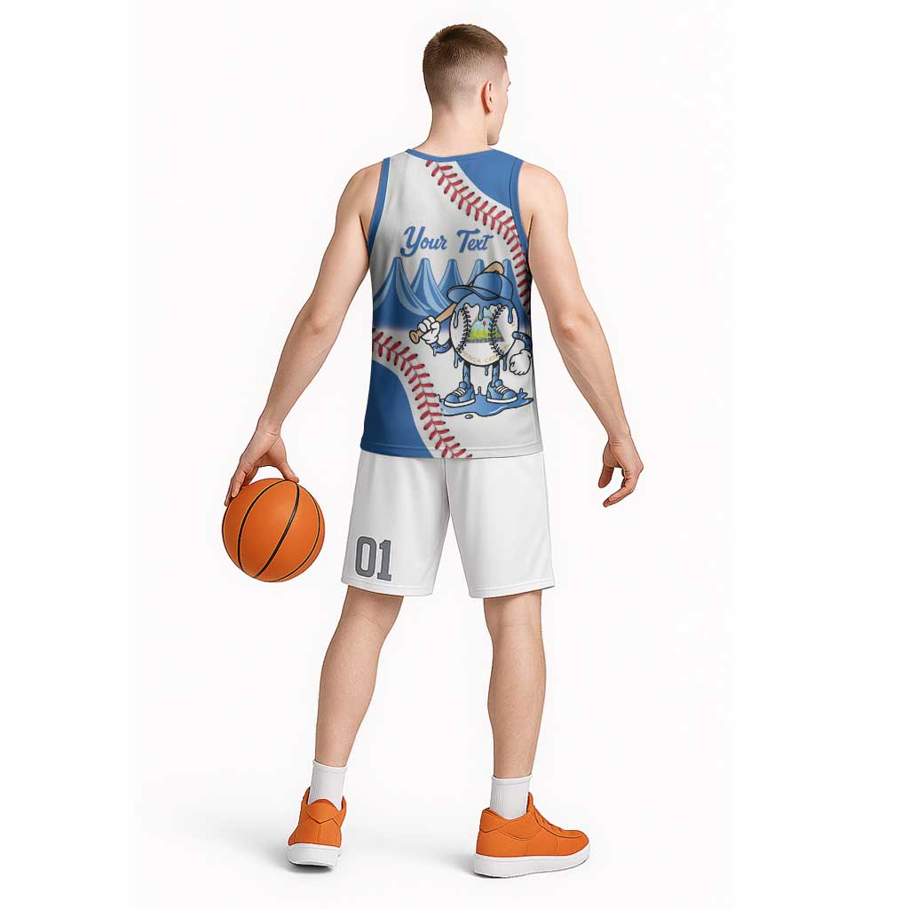 Nicaragua 2026 Baseball Personalized Basketball Jersey Go Champions Drip Style
