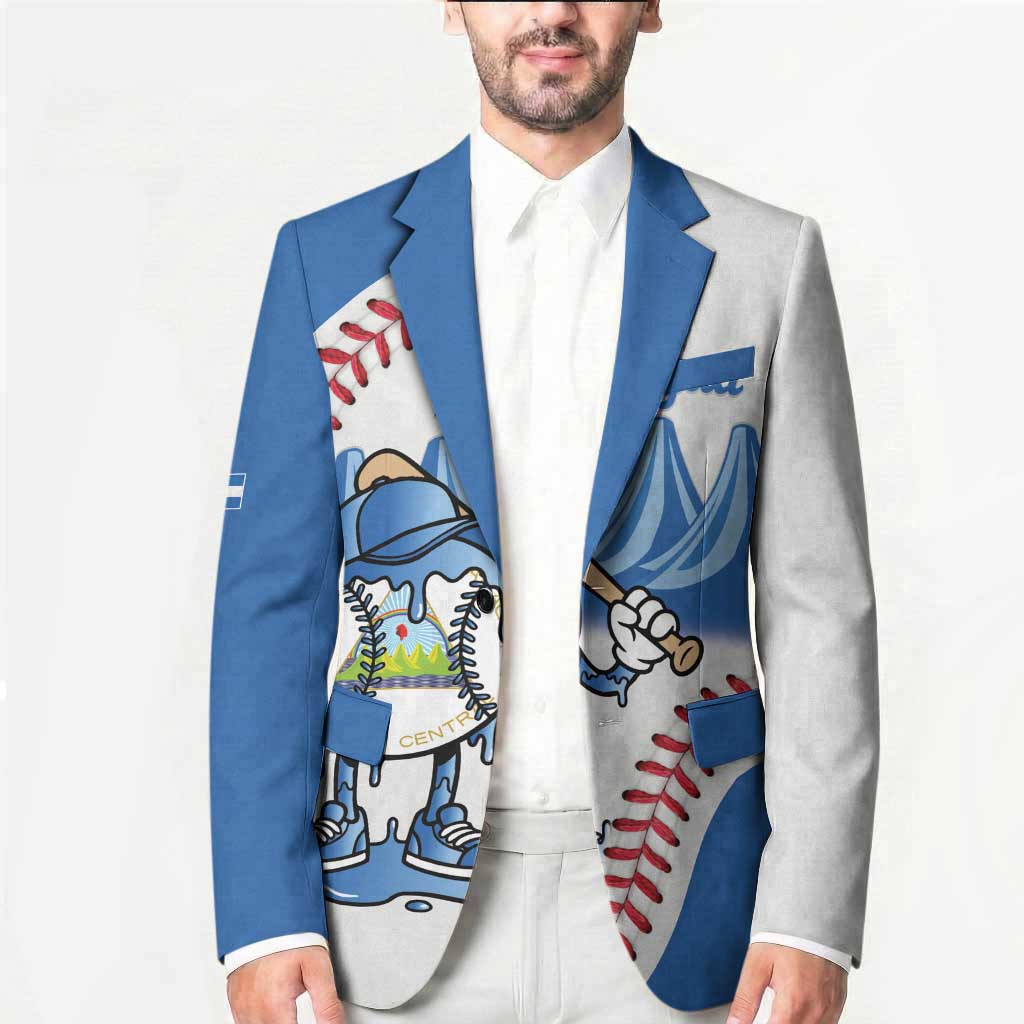 Nicaragua 2026 Baseball Personalized Blazer Go Champions Drip Style