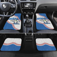 Nicaragua 2026 Baseball Personalized Car Mats Go Champions Drip Style
