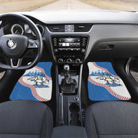 Nicaragua 2026 Baseball Personalized Car Mats Go Champions Drip Style