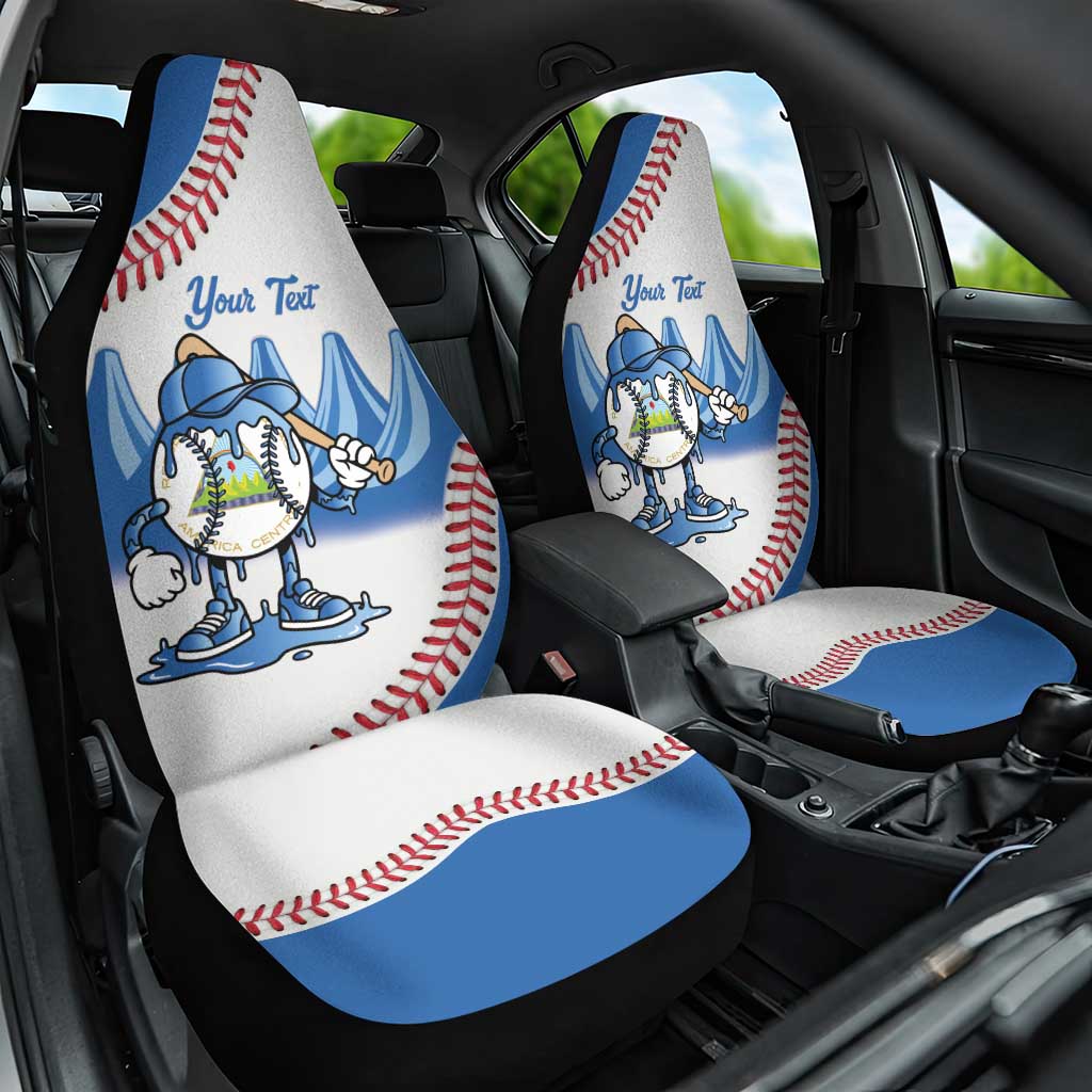 Nicaragua 2026 Baseball Car Seat Cover Go Champions Drip Style