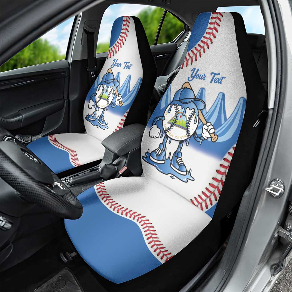 Nicaragua 2026 Baseball Car Seat Cover Go Champions Drip Style
