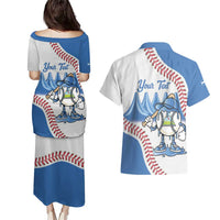 Nicaragua 2026 Baseball Personalized Couples Matching Puletasi and Hawaiian Shirt Go Champions Drip Style