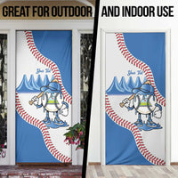 Nicaragua 2026 Baseball Personalized Door Cover Go Champions Drip Style