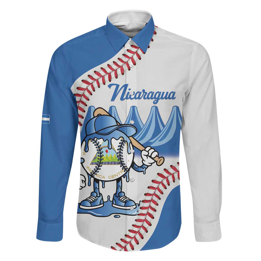 Nicaragua 2026 Baseball Personalized Family Matching Mermaid Dress and Hawaiian Shirt Go Champions Drip Style