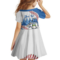 Nicaragua 2026 Baseball Personalized Family Matching Summer Maxi Dress and Hawaiian Shirt Go Champions Drip Style