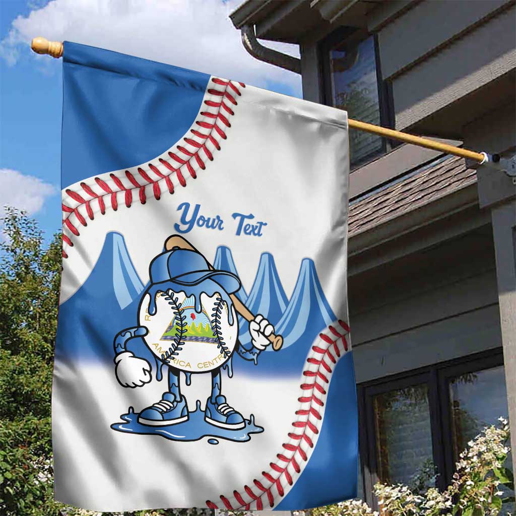 Nicaragua 2026 Baseball Garden Flag Go Champions Drip Style