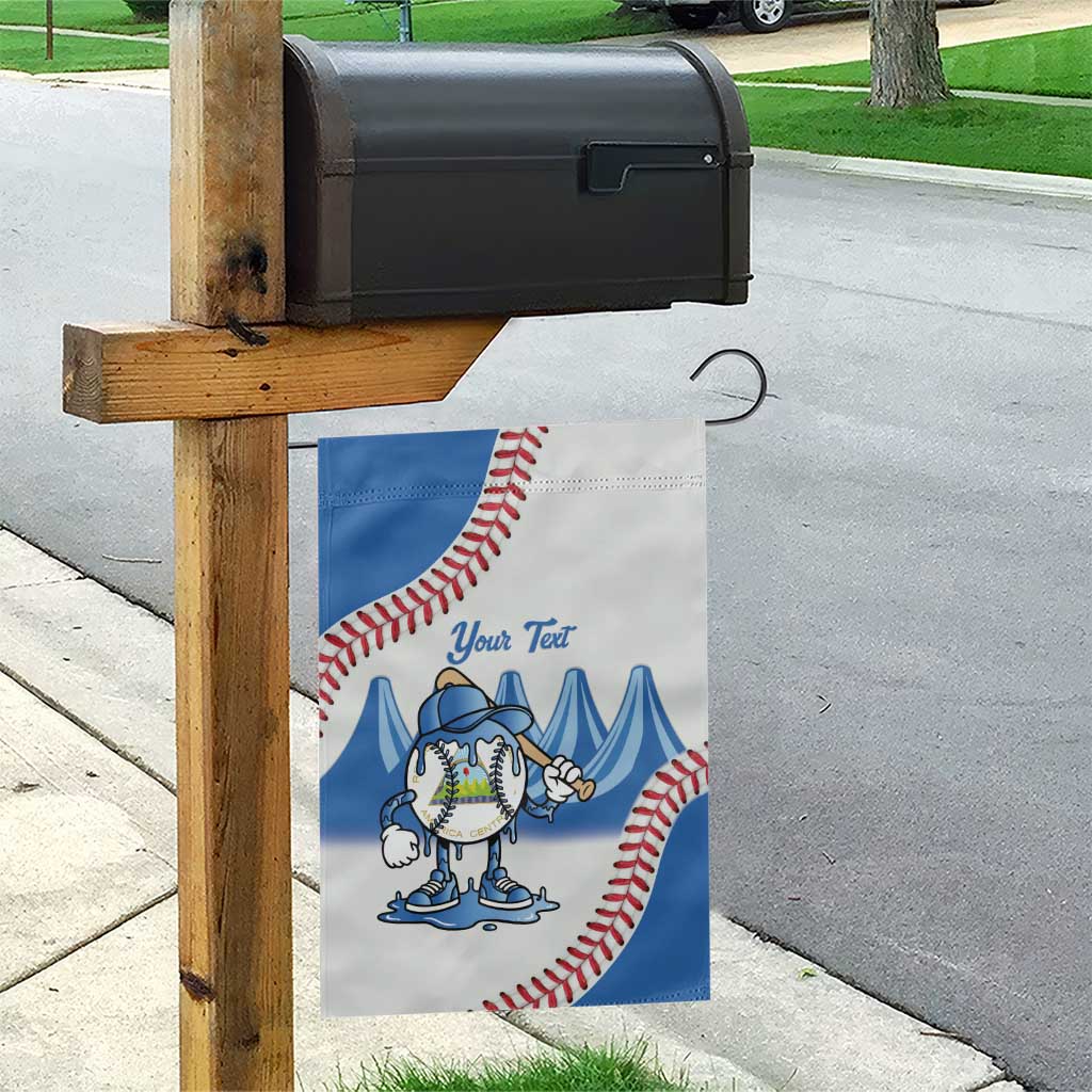 Nicaragua 2026 Baseball Garden Flag Go Champions Drip Style
