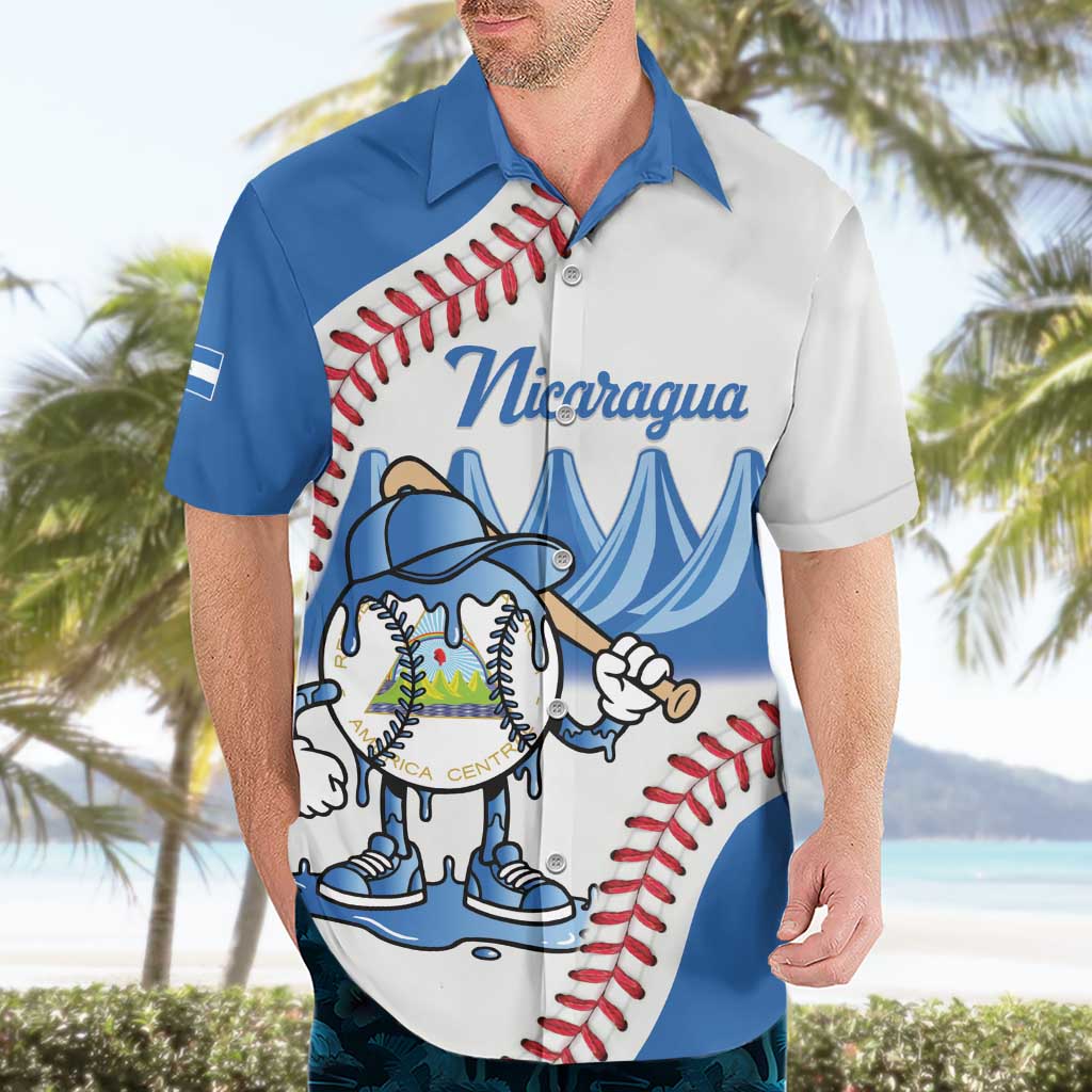Nicaragua 2026 Baseball Personalized Hawaiian Shirt Go Champions Drip Style
