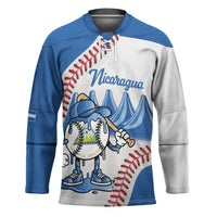 Nicaragua 2026 Baseball Personalized Hockey Jersey Go Champions Drip Style