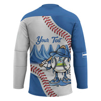 Nicaragua 2026 Baseball Personalized Hockey Jersey Go Champions Drip Style