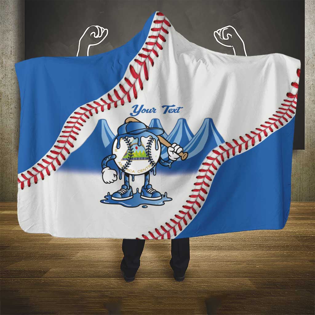 Nicaragua 2026 Baseball Hooded Blanket Go Champions Drip Style
