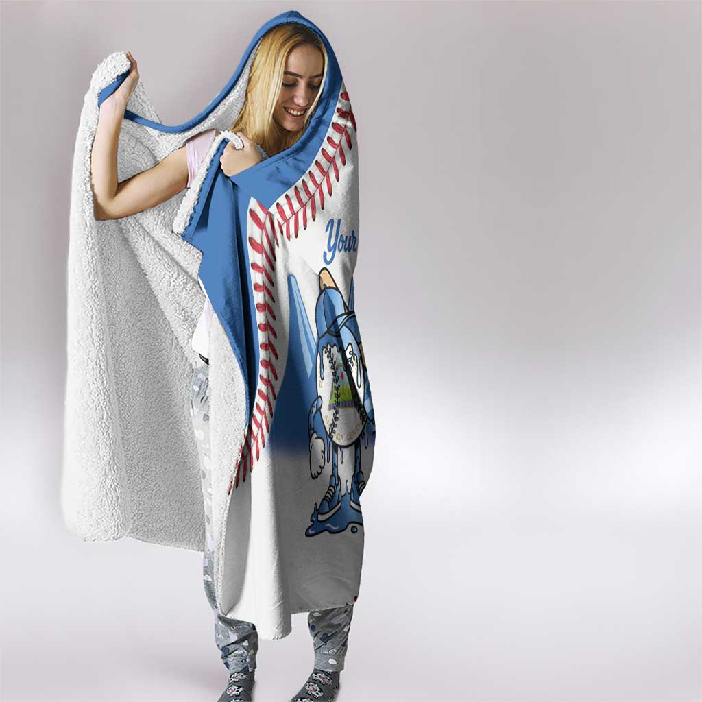 Nicaragua 2026 Baseball Hooded Blanket Go Champions Drip Style
