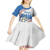 Nicaragua 2026 Baseball Personalized Kid Short Sleeve Dress Go Champions Drip Style