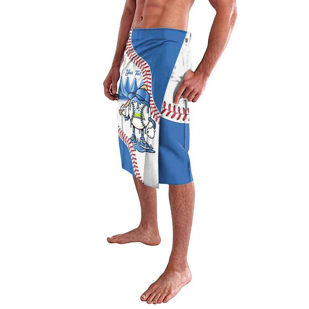 Nicaragua 2026 Baseball Personalized Lavalava Go Champions Drip Style
