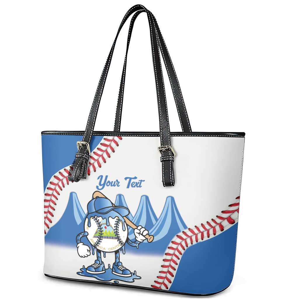Nicaragua 2026 Baseball Leather Tote Bag Go Champions Drip Style