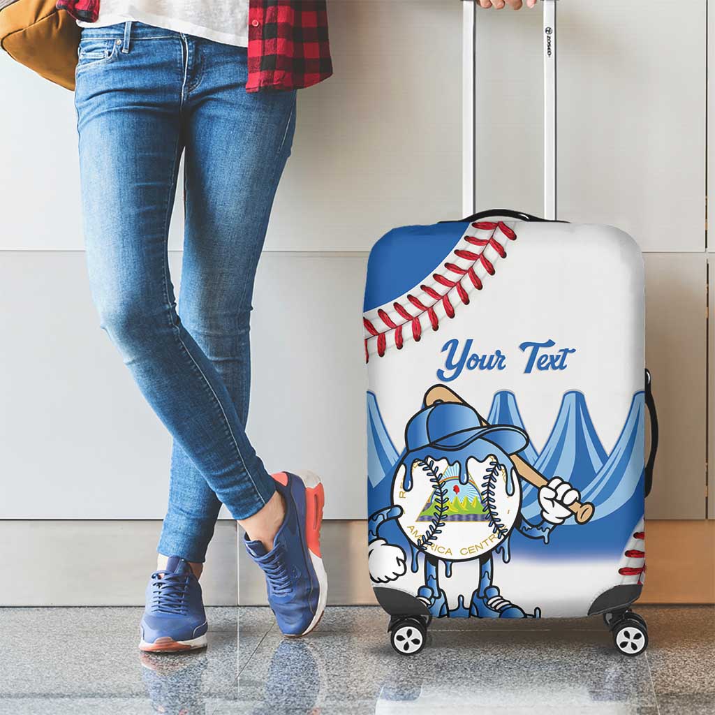 Nicaragua 2026 Baseball Luggage Cover Go Champions Drip Style
