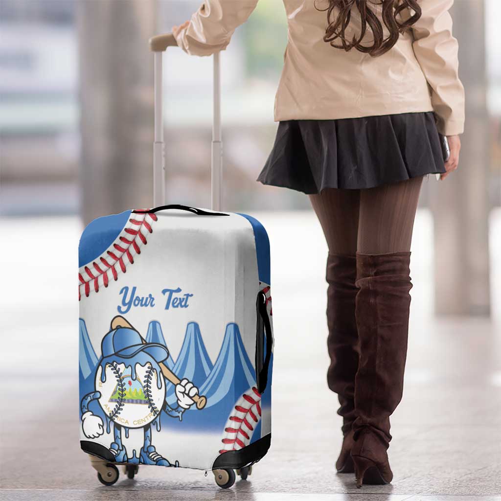 Nicaragua 2026 Baseball Luggage Cover Go Champions Drip Style