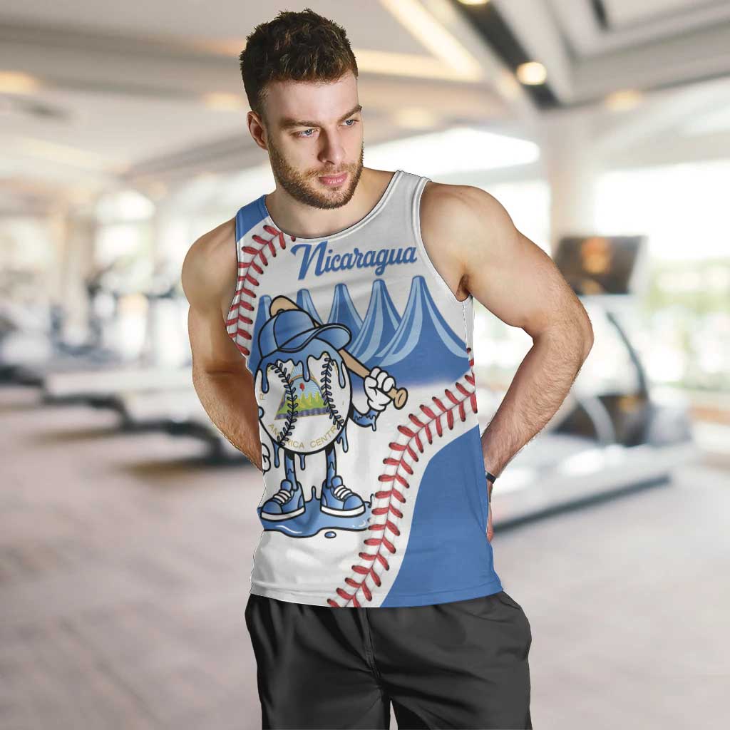 Nicaragua 2026 Baseball Personalized Men Tank Top Go Champions Drip Style