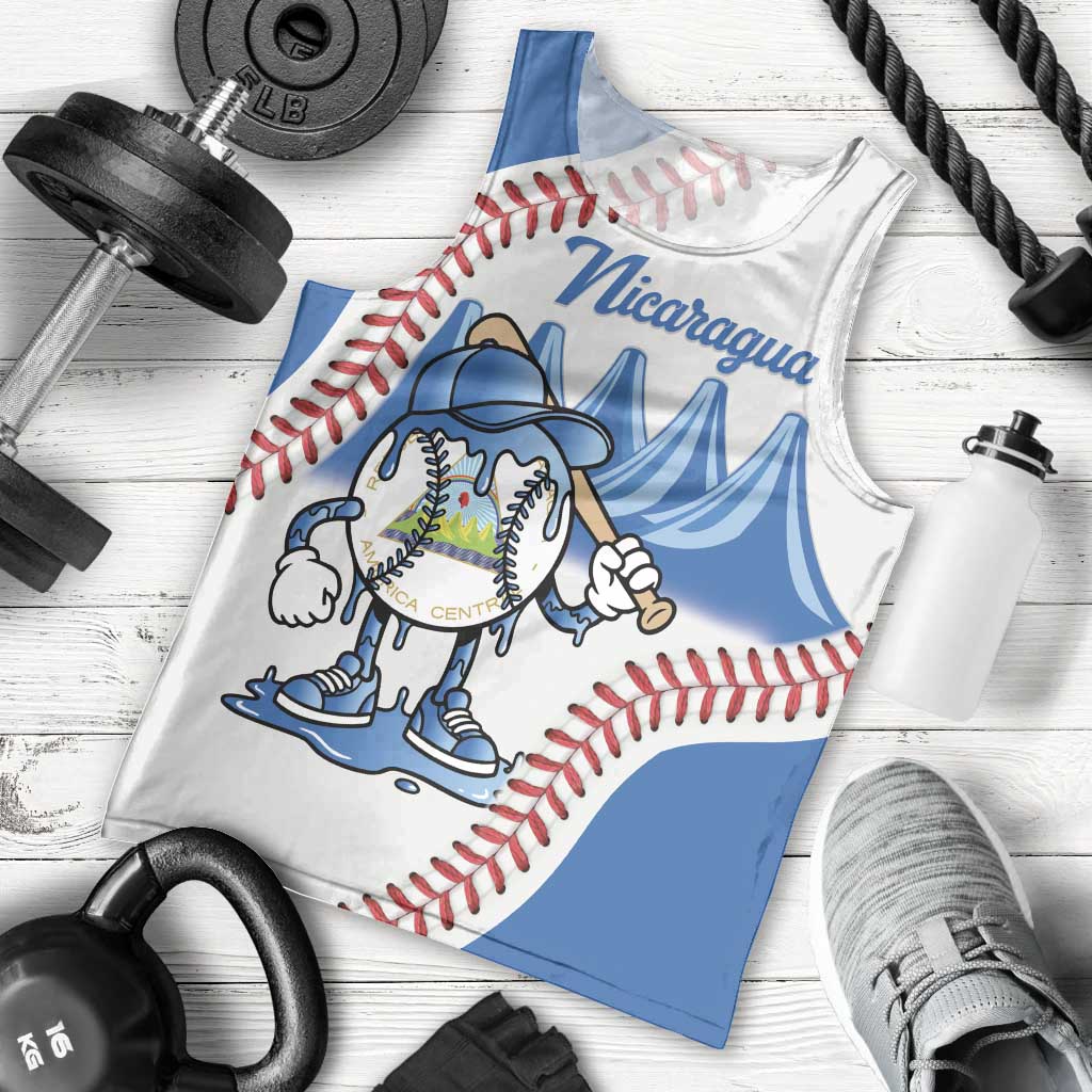 Nicaragua 2026 Baseball Personalized Men Tank Top Go Champions Drip Style