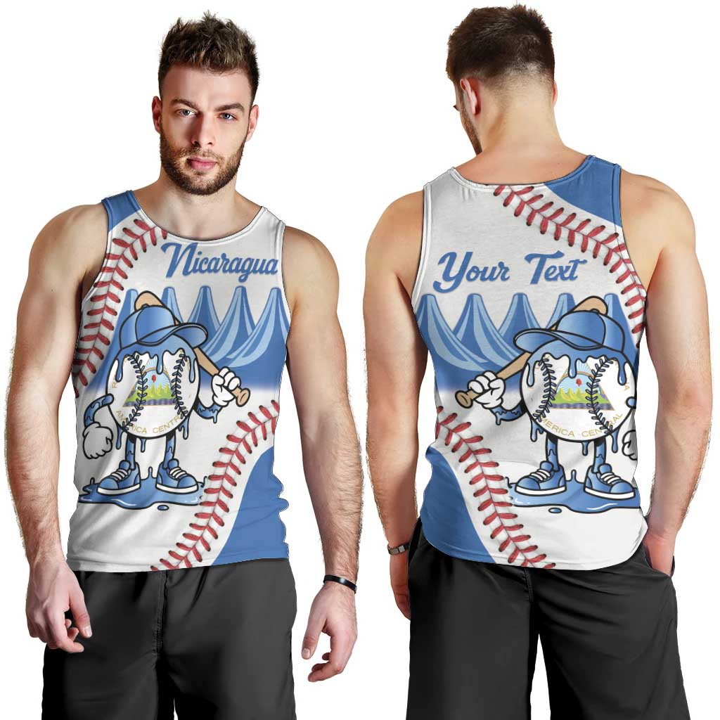 Nicaragua 2026 Baseball Personalized Men Tank Top Go Champions Drip Style