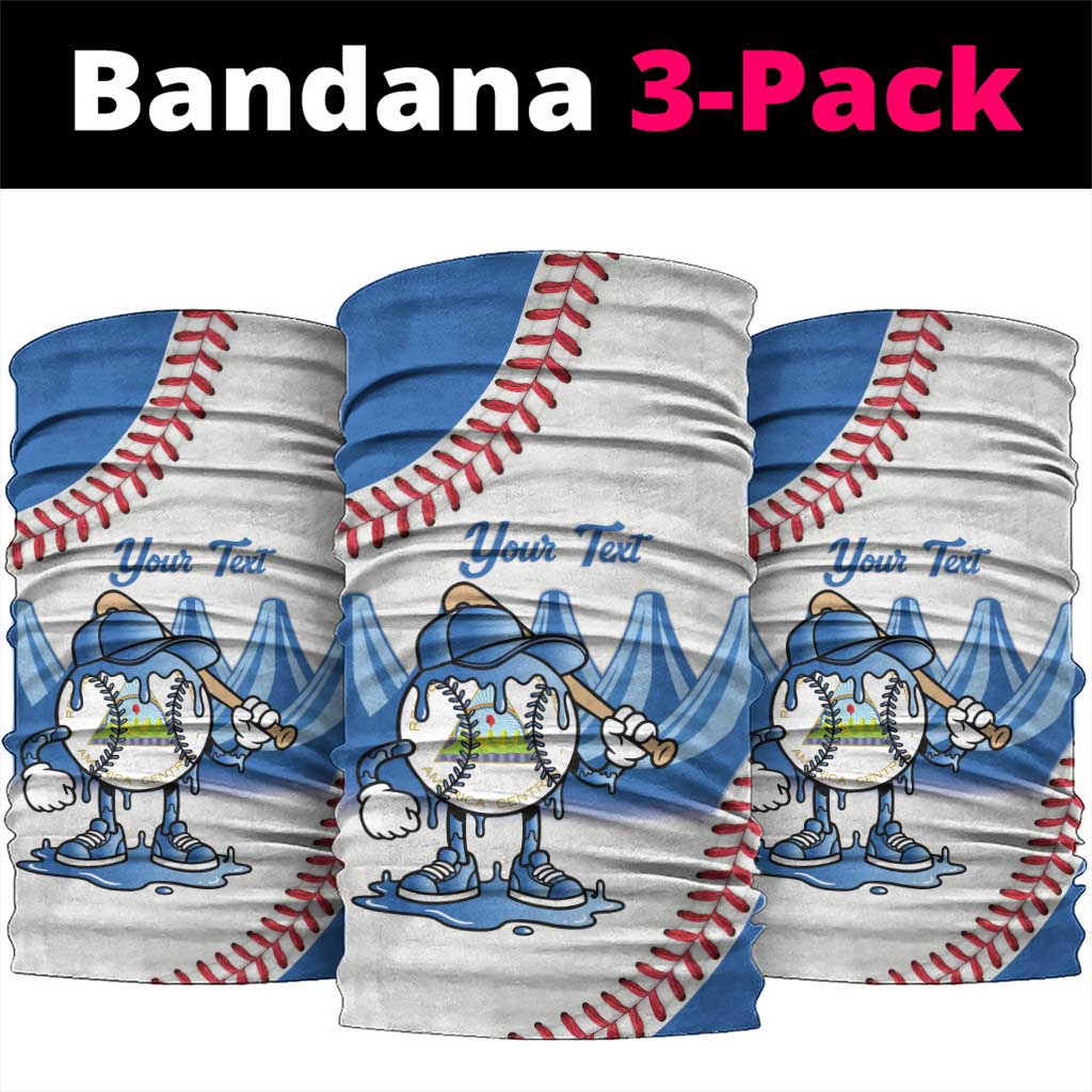 Nicaragua 2026 Baseball Neck Gaiter Go Champions Drip Style