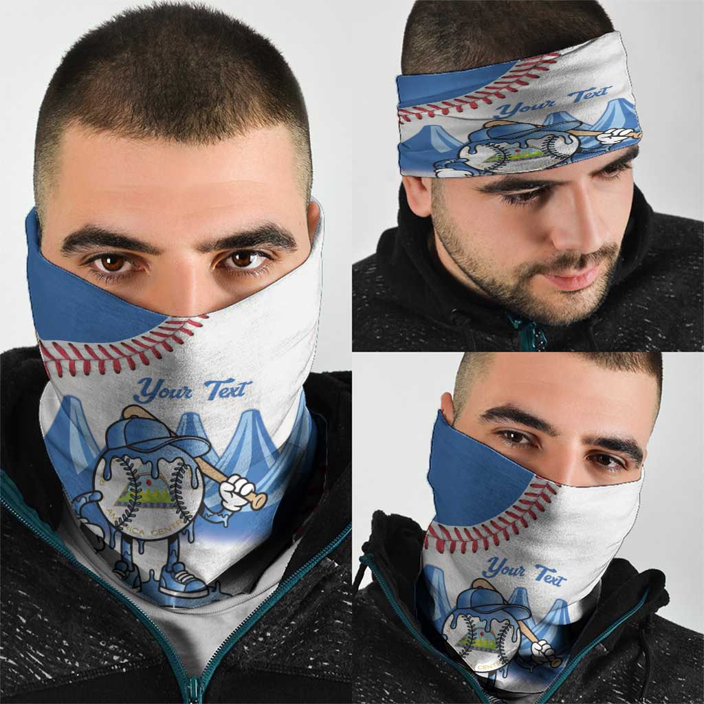 Nicaragua 2026 Baseball Neck Gaiter Go Champions Drip Style