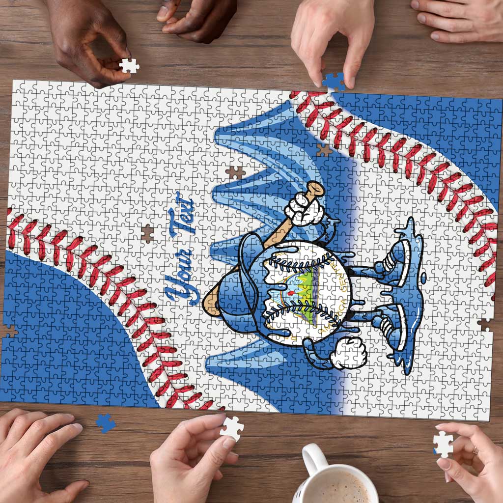 Nicaragua 2026 Baseball Puzzle Go Champions Drip Style