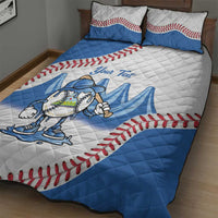 Nicaragua 2026 Baseball Quilt Bed Set Go Champions Drip Style