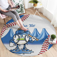 Nicaragua 2026 Baseball Round Carpet Go Champions Drip Style