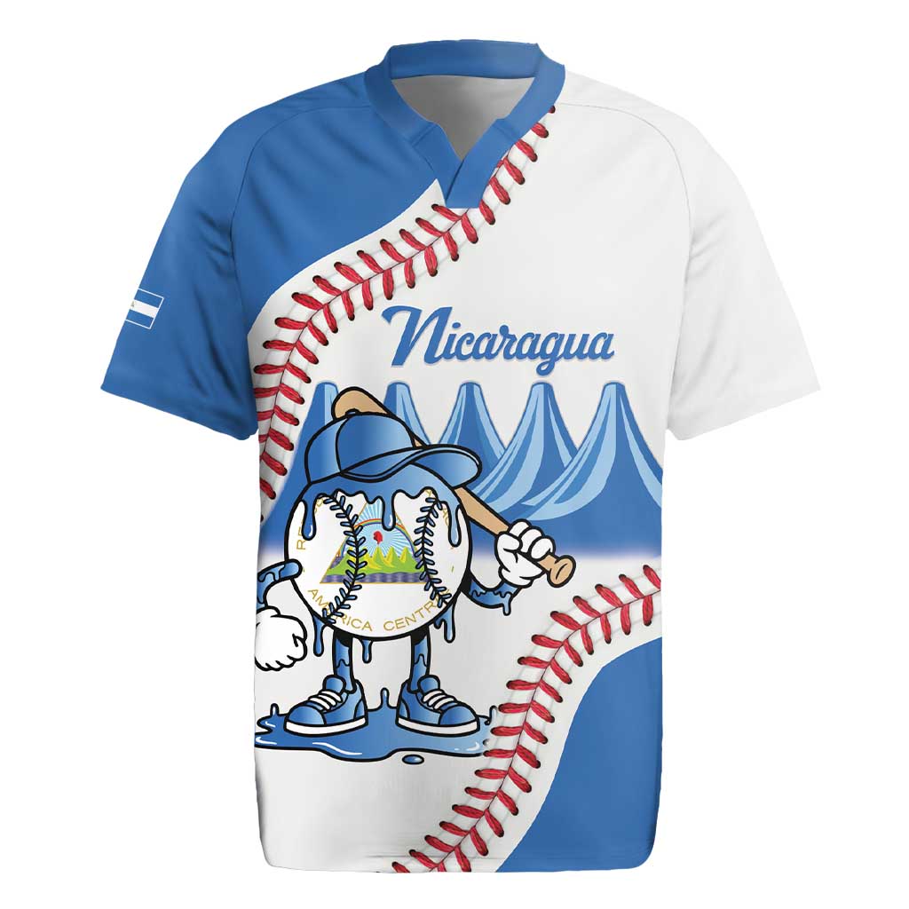 Nicaragua 2026 Baseball Personalized Rugby Jersey Go Champions Drip Style