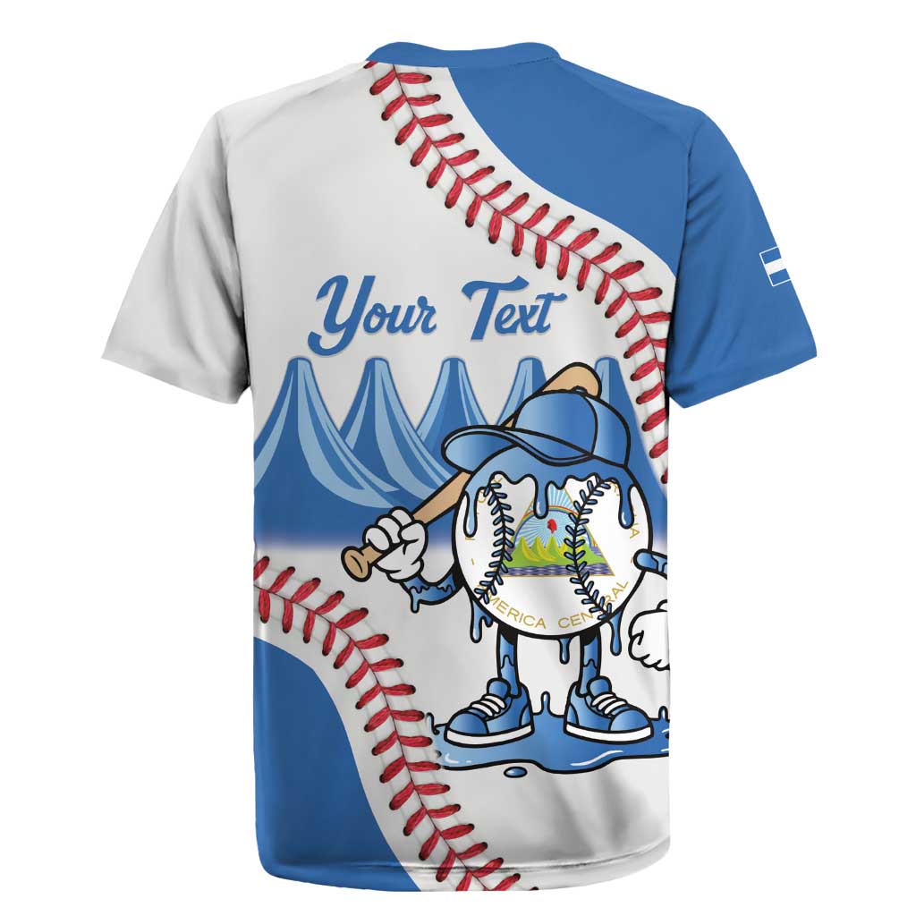 Nicaragua 2026 Baseball Personalized Rugby Jersey Go Champions Drip Style