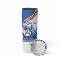 Nicaragua 2026 Baseball Personalized Skinny Tumbler Go Champions Drip Style
