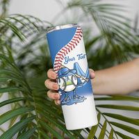 Nicaragua 2026 Baseball Personalized Skinny Tumbler Go Champions Drip Style