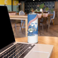 Nicaragua 2026 Baseball Personalized Skinny Tumbler Go Champions Drip Style