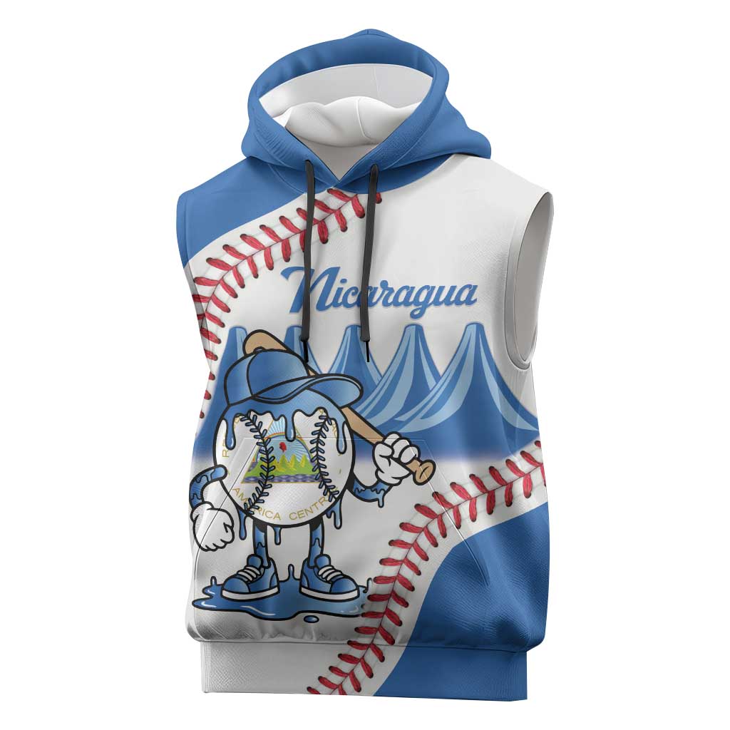 Nicaragua 2026 Baseball Personalized Sleeveless Hoodie Go Champions Drip Style