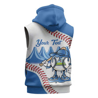 Nicaragua 2026 Baseball Personalized Sleeveless Zip Hoodie Go Champions Drip Style