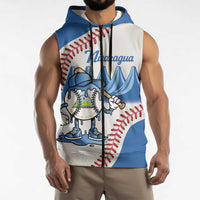 Nicaragua 2026 Baseball Personalized Sleeveless Zip Hoodie Go Champions Drip Style